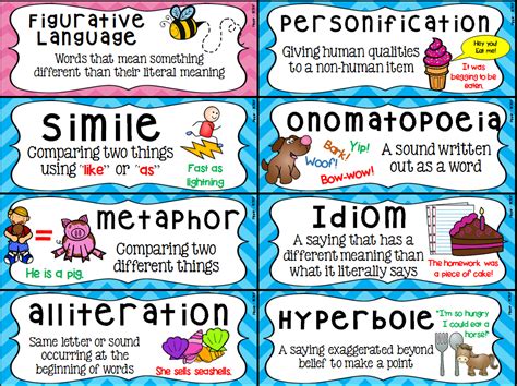 figurative language for kids examples